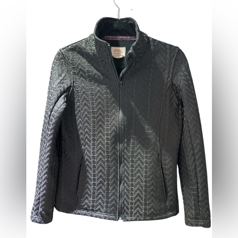 Boston Traders Women's Textured Gray Jacket